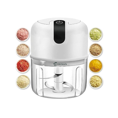 250ML USB Rechargeable Portable Electric Mini Garlic Chopper – For Chopping Garlic, Ginger, Chili, Onion