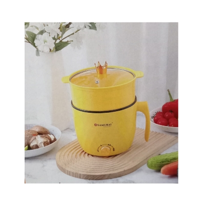 SAMURAI Multifunctional Double Layer Electric Cooking Pot 1.8 Litre